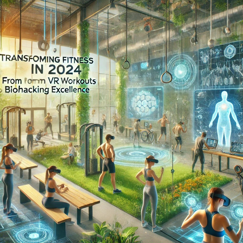 Transforming Fitness in 2024: From VR Workouts to Biohacking Excellence